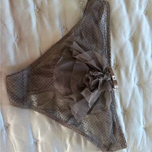 Victoria's Secret Black sexy vintage Lace Panties